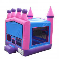 JumpOrangePrincessTiaraCommercialGradeBounceHouseforKidswithBlower201 1695675570 13x13 Princess Castle Bounce House